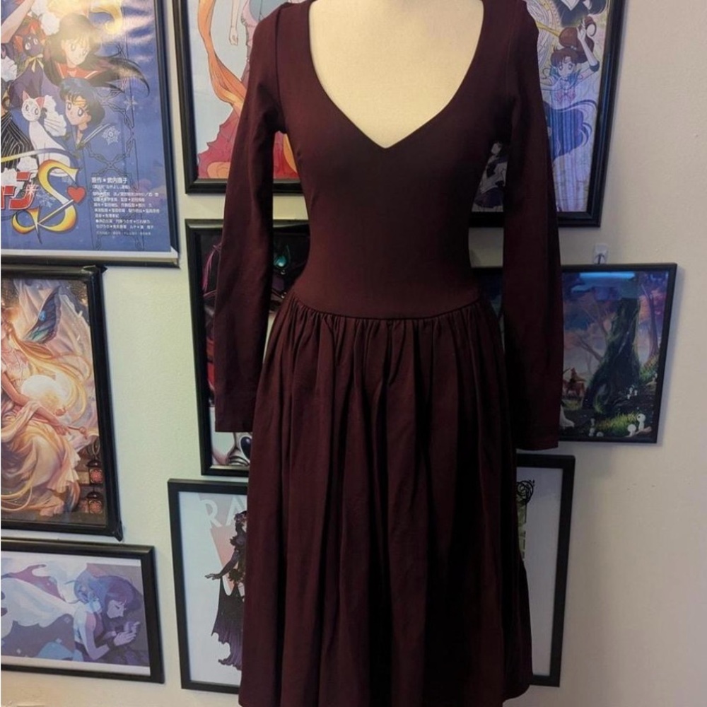 La Femme En Noir Marilyn Swing Dress